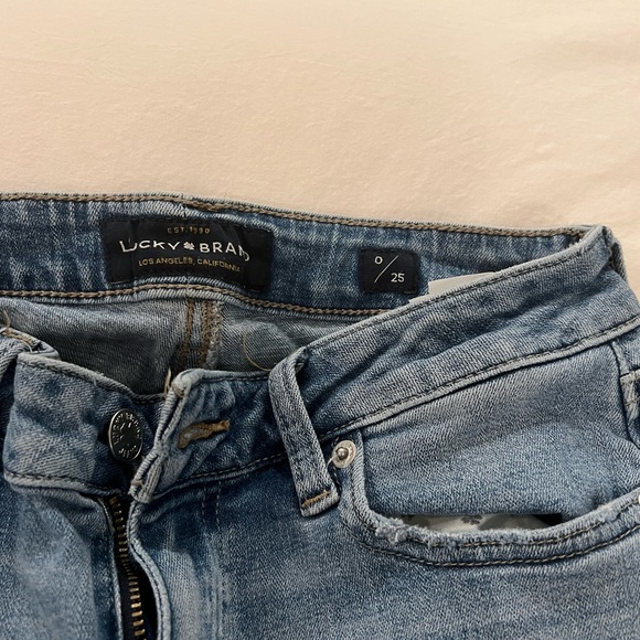 LUCKY BRAND SIZE 0 JEANS - Picture 2 of 5
